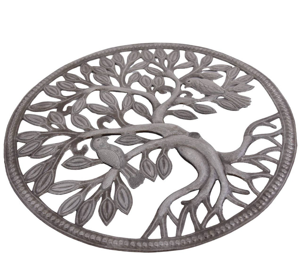 Metal Tree of Life, Garden Art, Handmade, Fair Trade 12"x12"