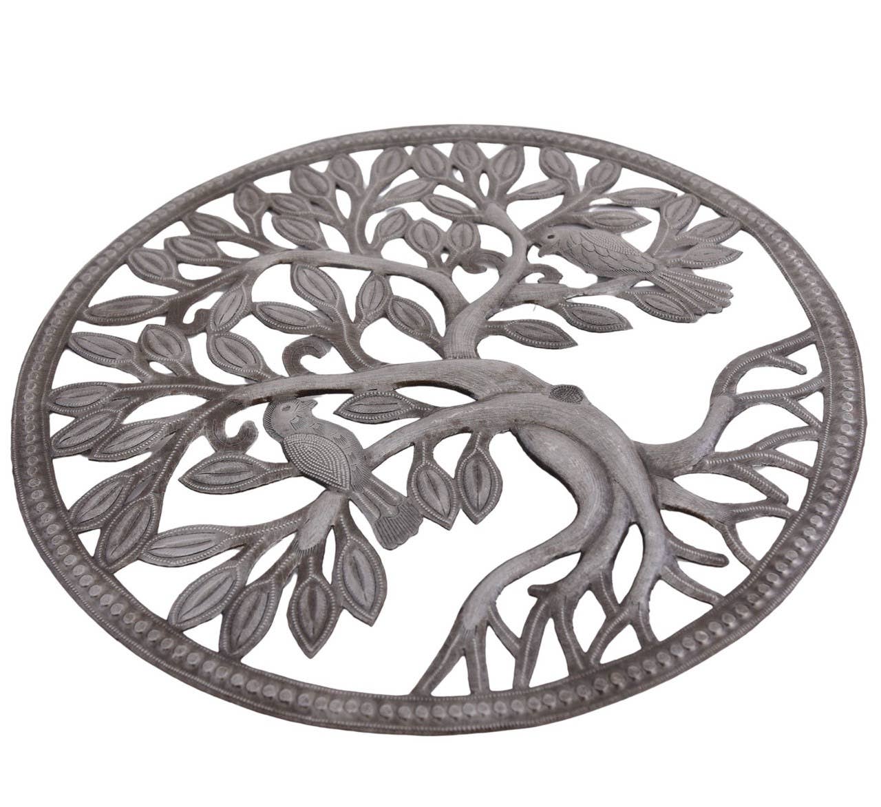 Metal Tree of Life, Garden Art, Handmade, Fair Trade 12"x12"