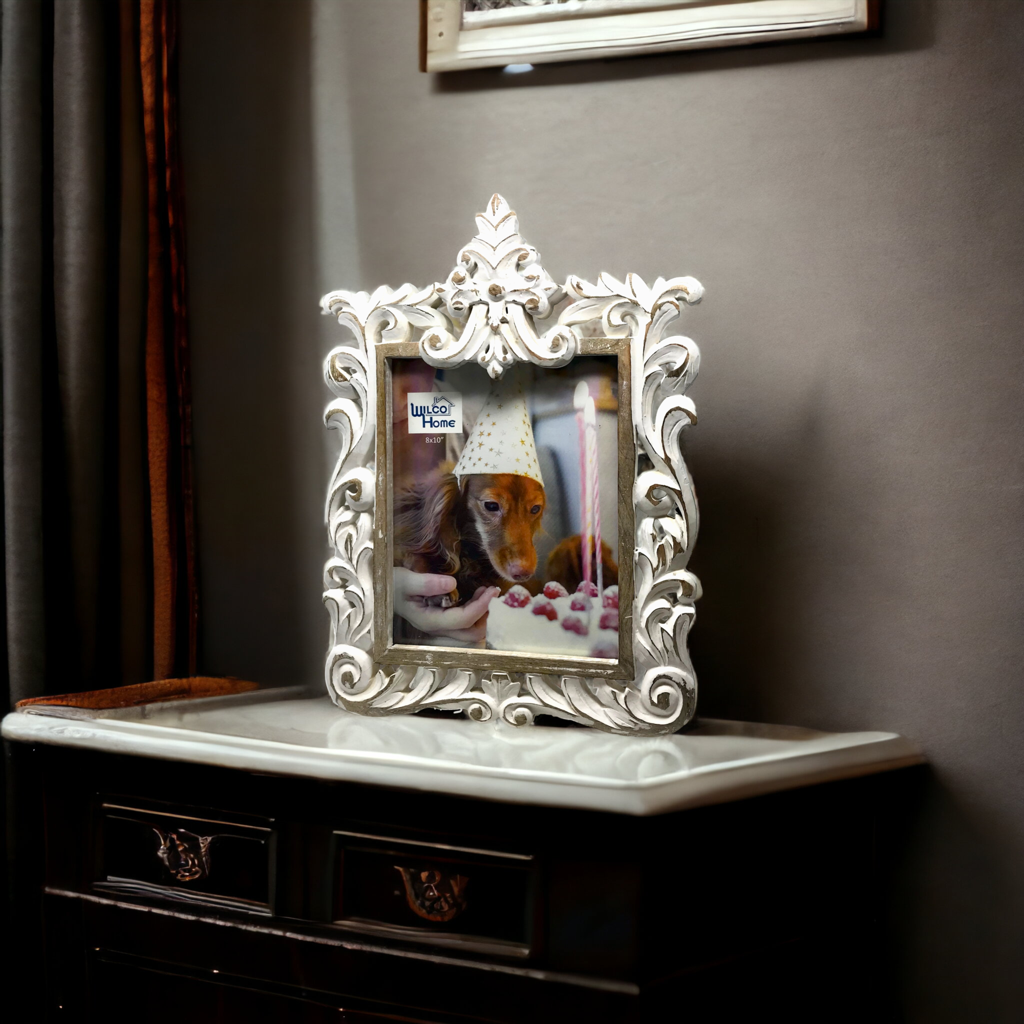Royal Orleans Hand-Carved Table Photo Frame