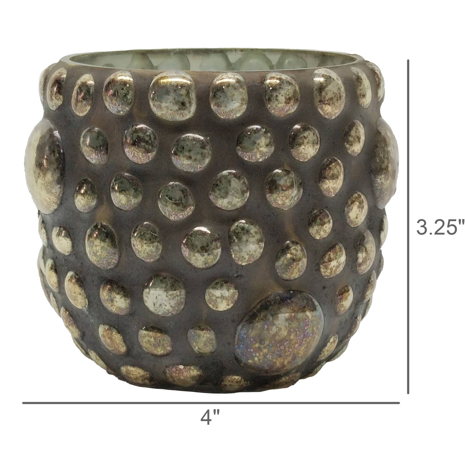 Mosaic Circles Tealight