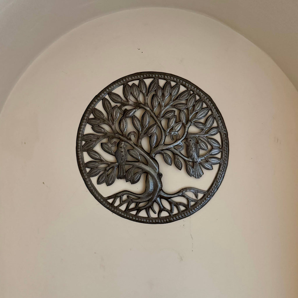 Metal Tree of Life, Garden Art, Handmade, Fair Trade 12"x12"