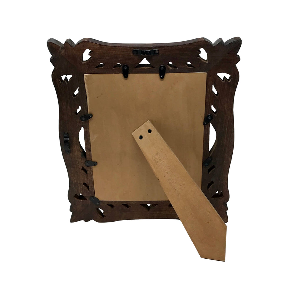 Seville Hand-Carved Easel Photo Frame