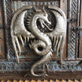 Handmade Metal Dragon Wall Artwork