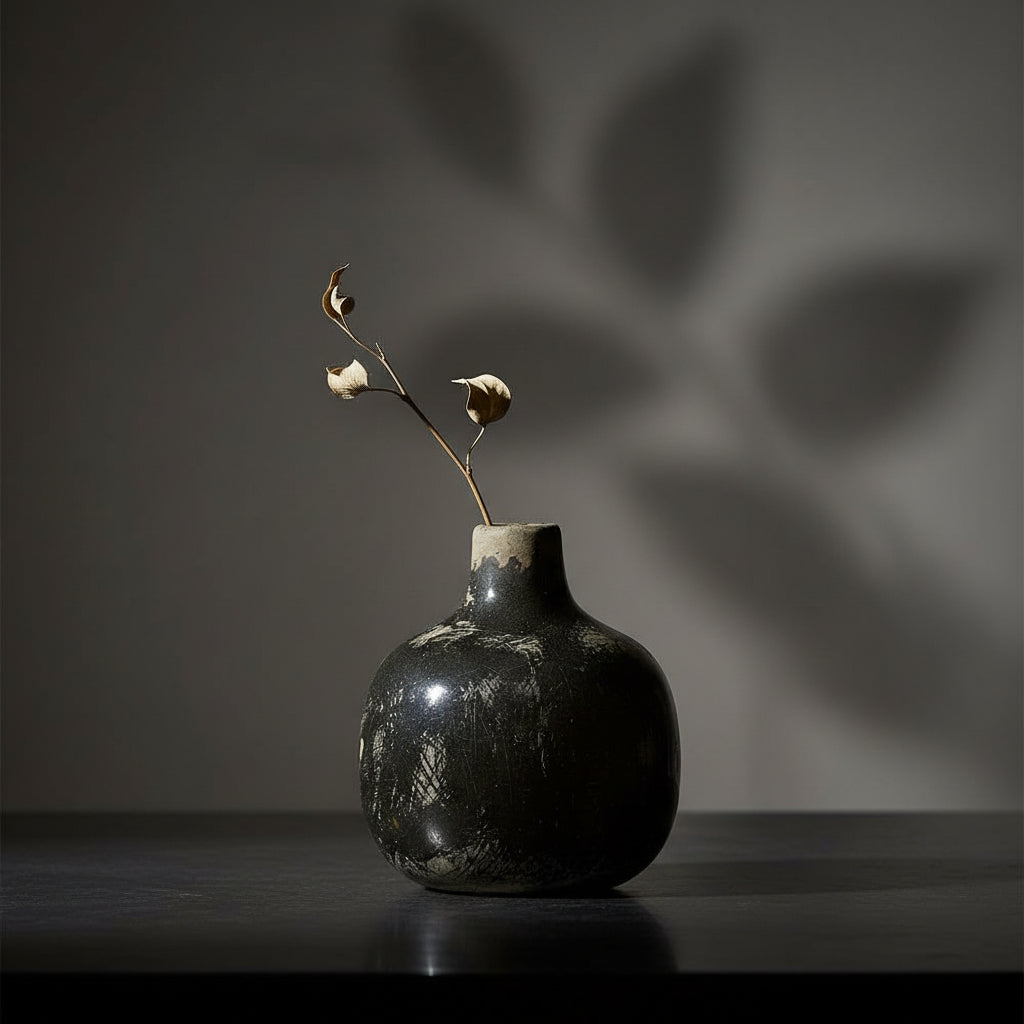 Black Mini Vase